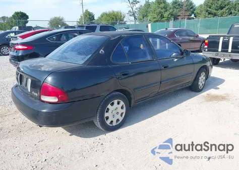 2000 Nissan Sentra Gxe/Xe z USA, uszkodzony, nr VIN 3N1CB51D3YL316998